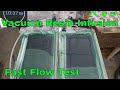 Composite Testing: Vacuum Resin Infusion Fast Flow Test