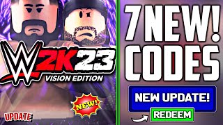 UPD! CODES✅WWE 2k23 ROBLOX CODES 2024 - WWE 2k23 LOCKER CODES 2024-WWE 2K23 CODES