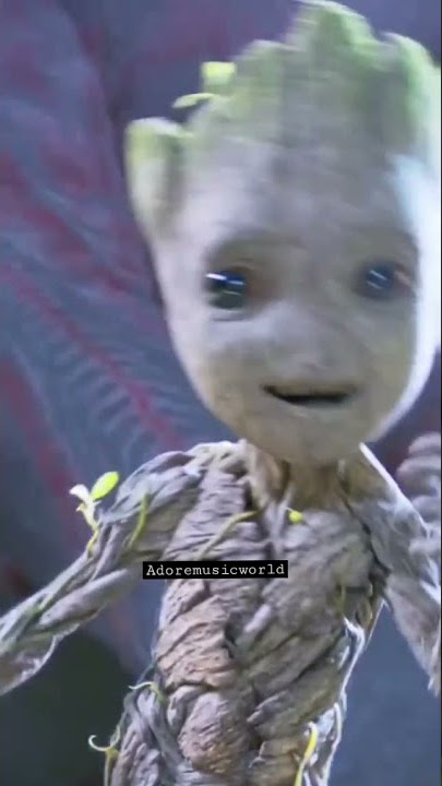 Dancing GROOT full screen 4k video status #iamgroot #marvel