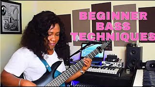 6 Simple Beginner Bass Techniques | Bass Lesson screenshot 5