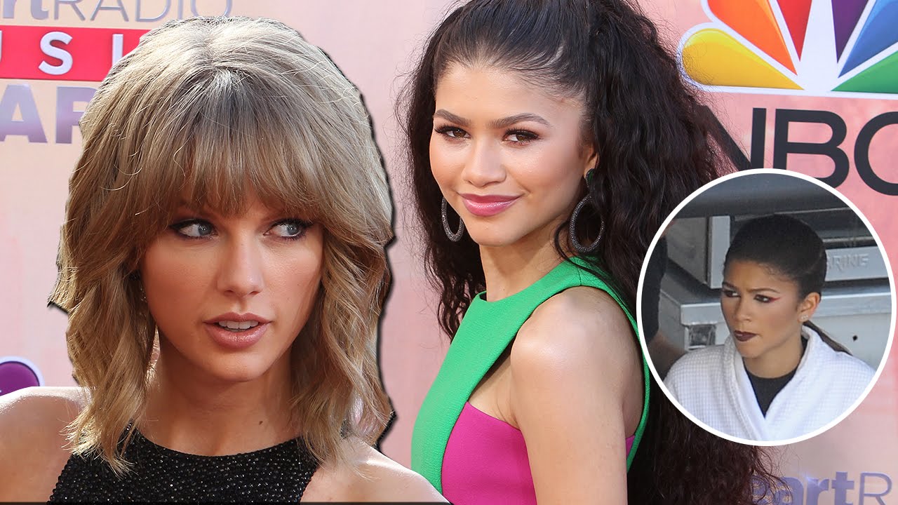 Taylor Swift & Zendaya Filming 'Bad Blood' Music Video?! - YouTube