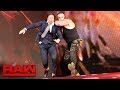 Braun Strowman returns to lay waste to Miz & The Miztourage: Raw, Oct 30, 2017