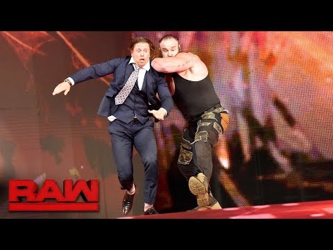 Braun Strowman returns to lay waste to Miz & The Miztourage: Raw, Oct 30, 2017