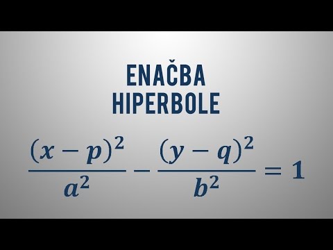 Video: Razlika Između Hiperbole I Elipse