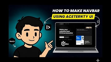 How to make Navbar using Aceternity UI in Next JS | Aceternity UI Library components with Next JS