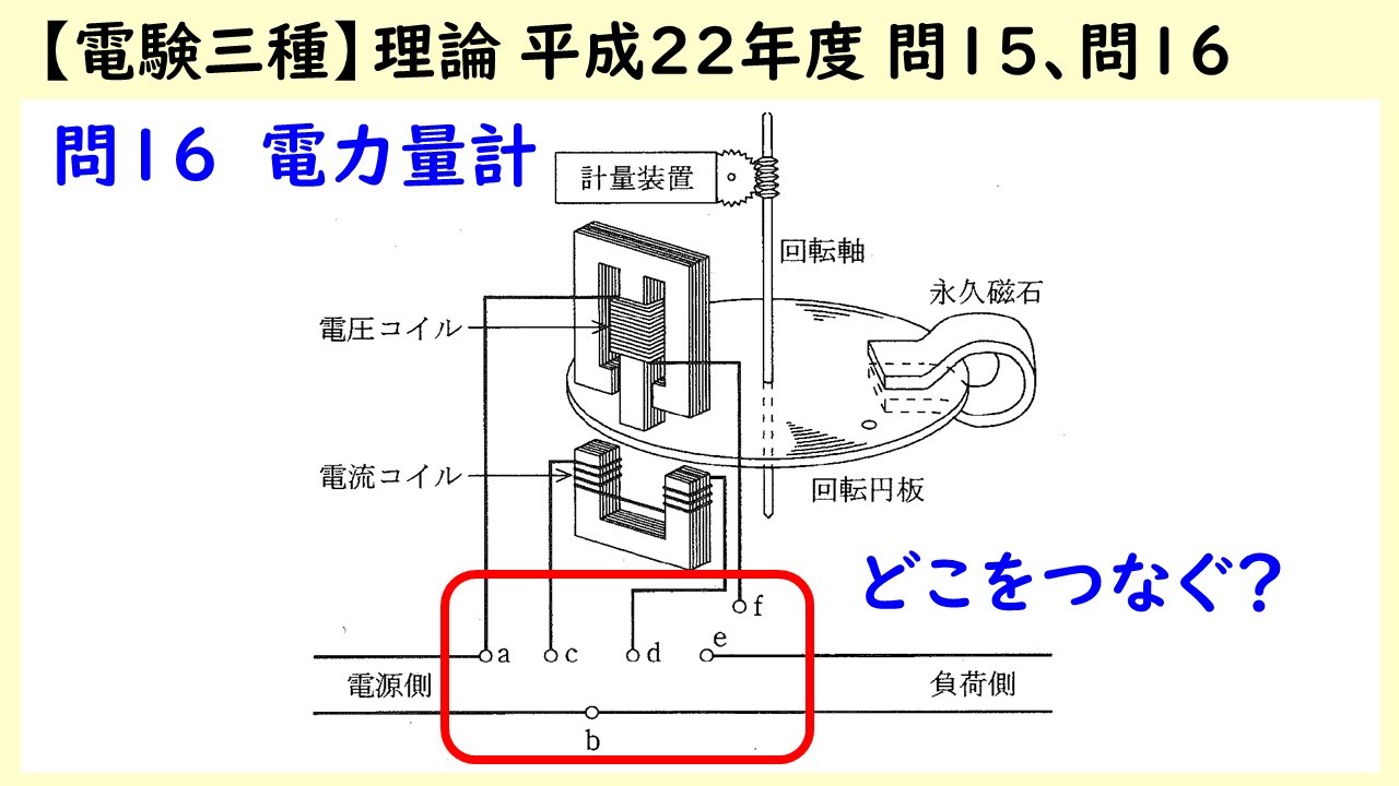電験三種】理論 平成22年度 B問題 問15、問16 - YouTube