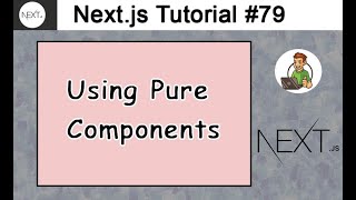 Using Pure Components in Next.js