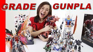 [2020] Macam-Macam Tipe Grade Gundam dan Ukuran Gundam Remastered!
