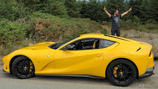 There is one thing driving a ferrari 812 superfast in italy, but it's
an entirely different experience your own country on roads you're
famili...