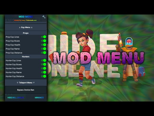 Root] Hide Online 4.7.1 MOD MENU
