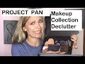 Makeup collection  project pan  declutter