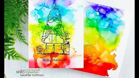 Unity Quick Tip: Rainbow Stripe Alcohol Ink Background