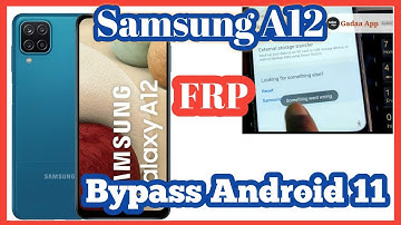 Samsung A12 FRP Bypass Android 11  something went wrong frp A127F FRP Bypass |Recovery