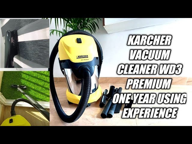 KARCHER VACUUM CLEANER WD3 PREMIUM ONE YEAR USING EXPERIENCE 