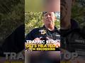 Cop traffic stop shifts in an unexpected direction🔥