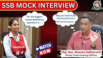 Mock SSB Interview at Centurion Defence Academy✌Must watch for SSB Aspirants | SSB Questions
