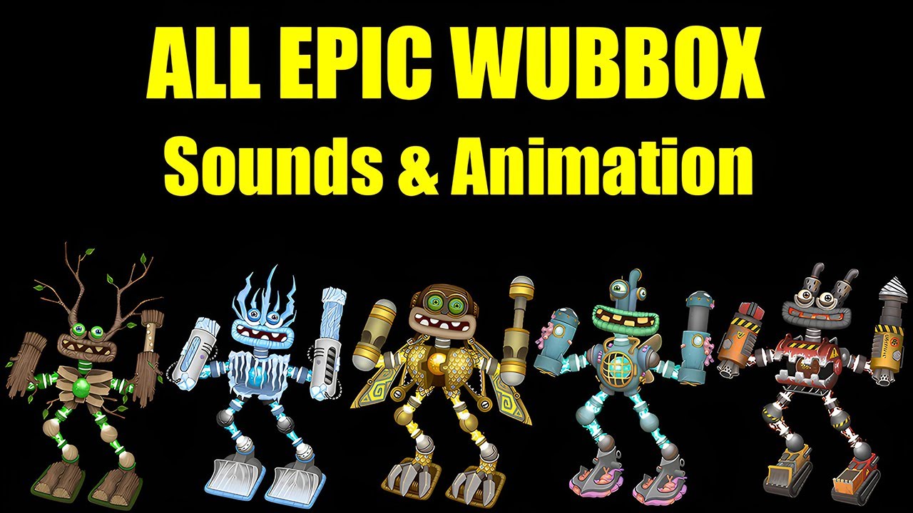 Epic Wubbox But Less Epic - All Sound and Animation