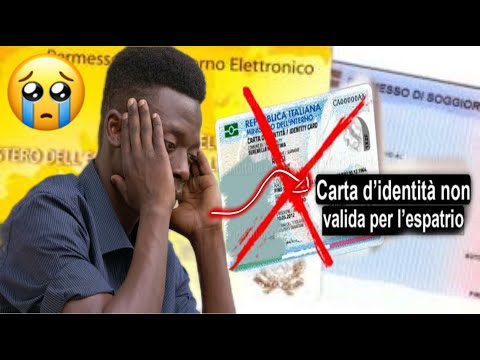 la Carta d’identità non valida per l’espatrio Cosa significa?🥺👁️