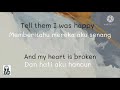 Impossible- James Arthur ( Lirik Terjemahan)