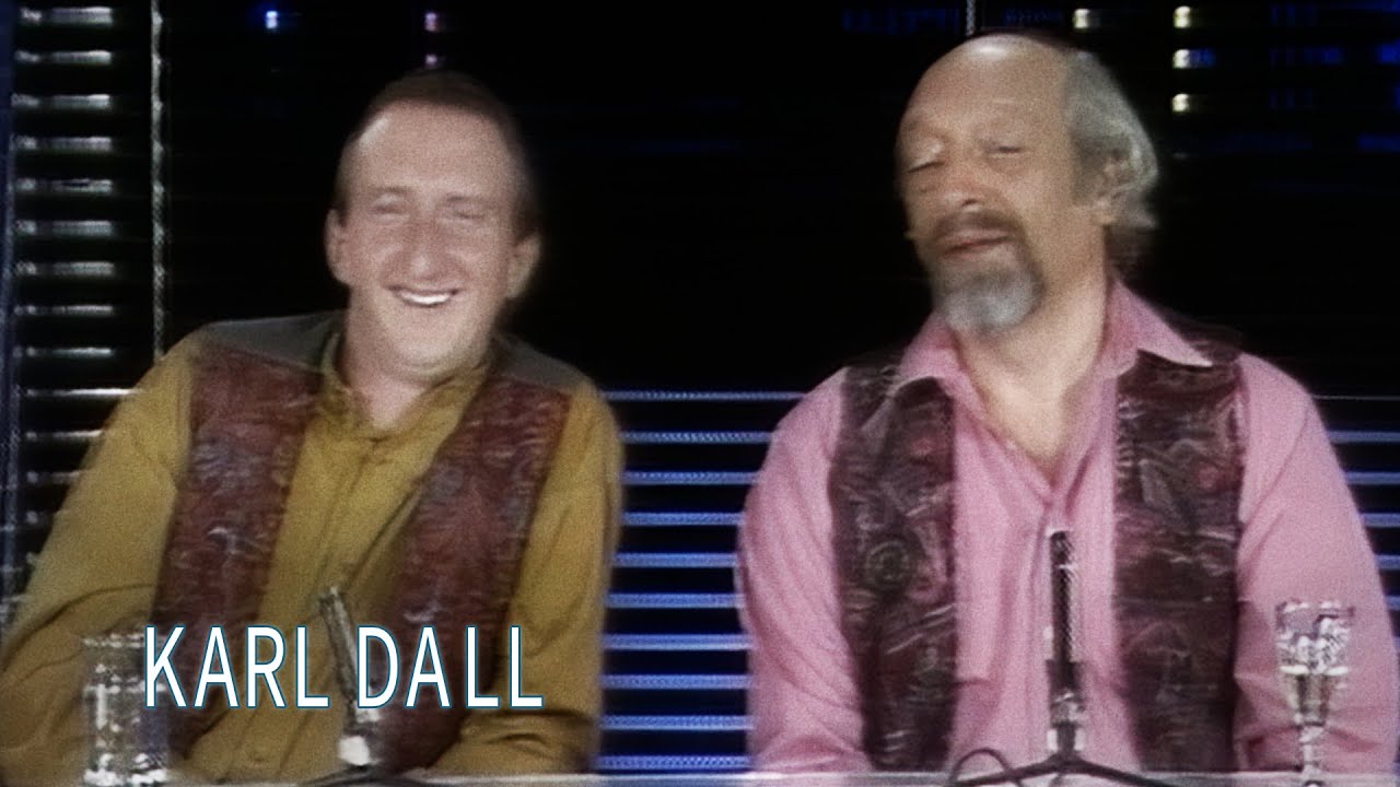 Mike Krüger bei Karl Dall (Dall As, 13.01.1990)