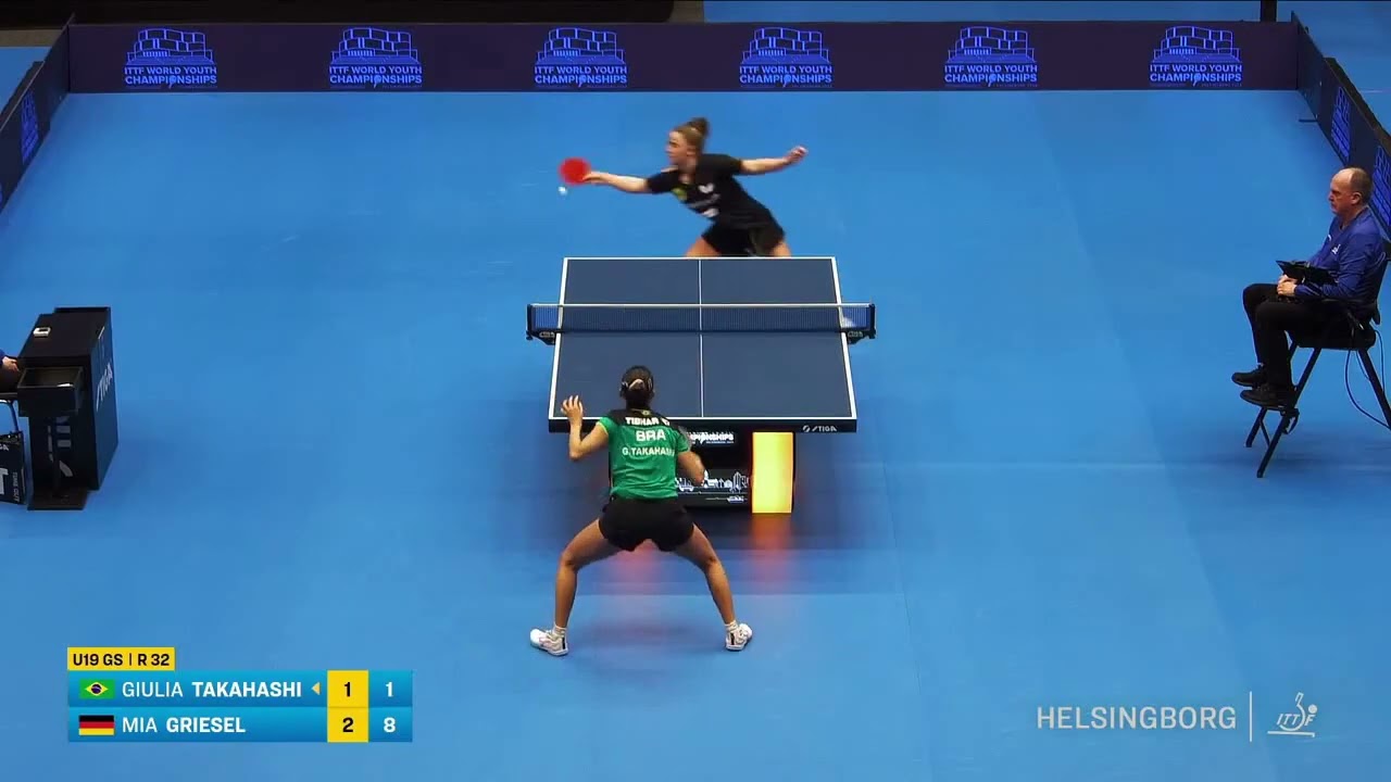 Mia Griesel (GER) vs Giulia Takahashi (BRA) | U19 R32 | 2024 World Youth Championships
