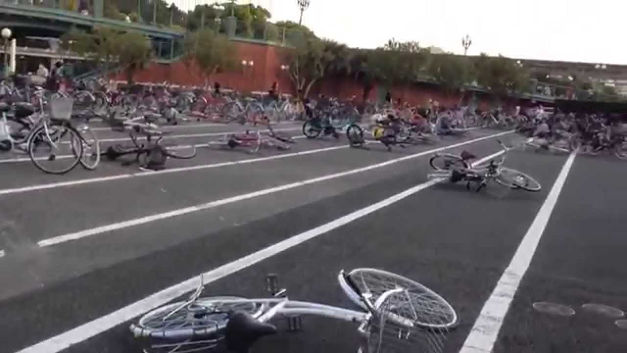 【チャリでディズニー】ディズニーランドの無料駐輪場 (Bicycle Parking Lot for Tokyo Disneyland