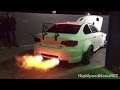 Widebody BMW M3 E92 - SHOOTING FLAMES + DYNO! [2015]