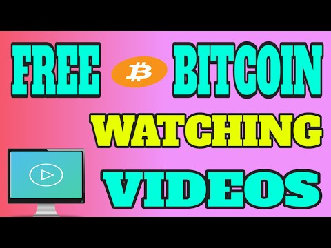 Earn Free Bitcoin Watching Videos Online! (Make Money Online)