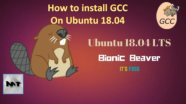 How to install gcc on Ubuntu 18.04