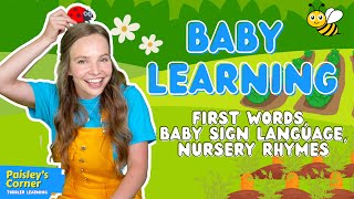 Baby Learning Videos - Learn to Talk for Babies - Baby Sign Language, First Words and Nursery Rhymes screenshot 2