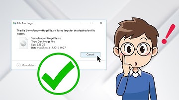 [Solved] The file is too large for destination file system
