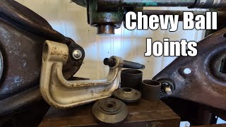 Replacing Chevelle Ball Joints