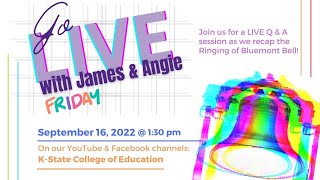 Go Live with Jamie and Angie: K-State COE Live Stream