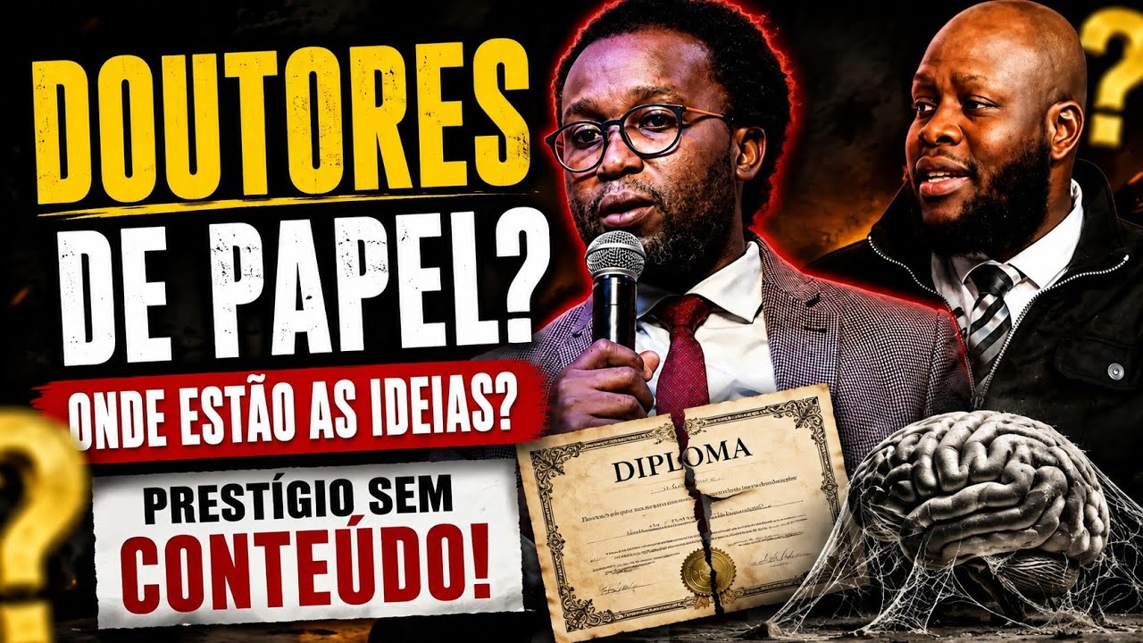 "MOZ SÓ TEM ACADÉMICOS COM A INTELIGÊNCIA VAZIA!"