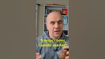 Cuándo usar TRANSACCIONES en Base de Datos y cuándo no?