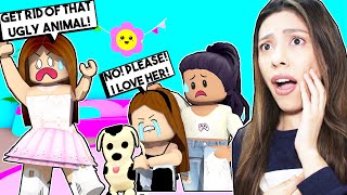 OUR MOM MADE US GET RID OF OUR PET! * WE CRIED* - Roblox Roleplay