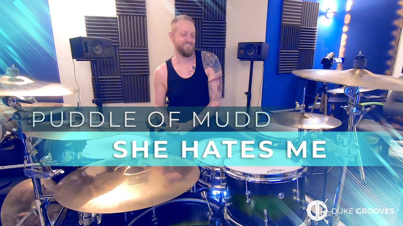 She Hates Me by Puddle Of Mudd (Drum Cover)