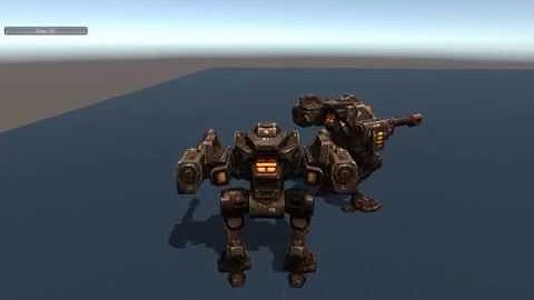 Unity3D At Home Project - Day 7 - Walking with Robots