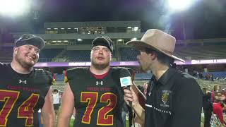 National Championship Victory - Tim & Bob Anderson Postgame Interview