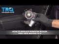 How to Replace Window Motor 2007-2015 Mazda CX-9