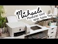 Michaels modular unit assembly with table top
