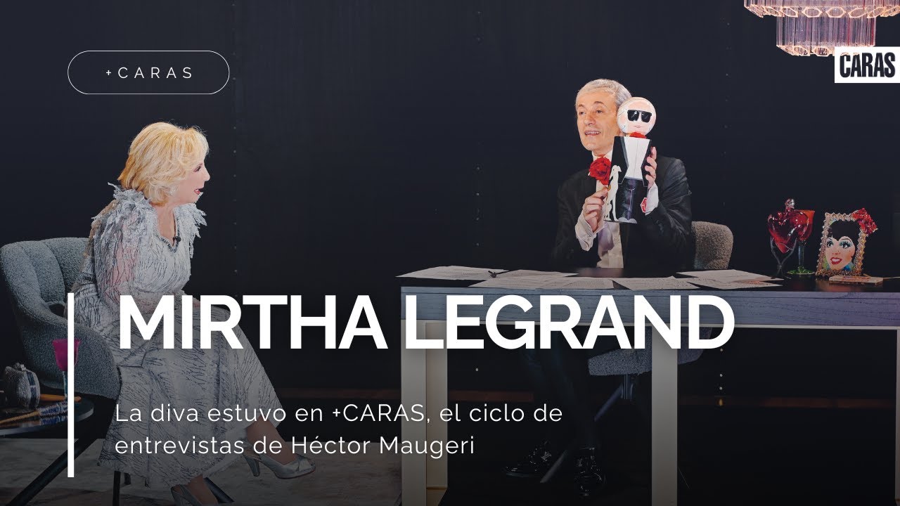 +CARAS, entrevista a Mirtha Legrand