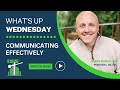 Communicating Effectively