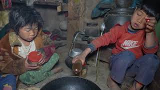 Download Mp3 Working together by happy family Traditional life Nepali Village