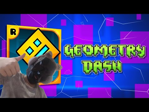 Видео: играю в Geometry dash  локация пещера и попыталась пройти 3 уровень ( не смогла)