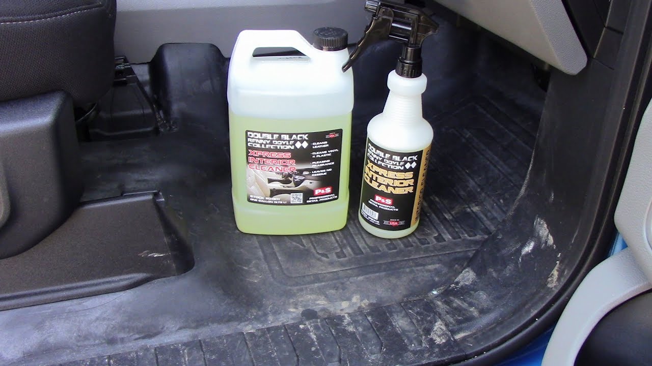 dirty interior vs p s express interior cleaner my new favorite interior product youtube