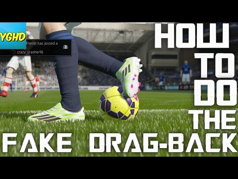 FIFA 15 HOW TO DO THE FAKE DRAG BACK (easiest way)