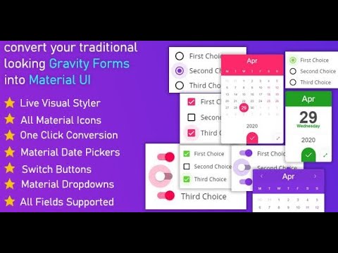 Gravity Forms Material UI Styler plugin Review