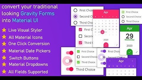 Gravity Forms Material UI Styler plugin  Review