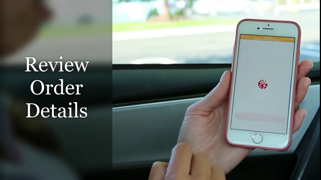 How do you place a ChickfilA Mobile Order? YouTube